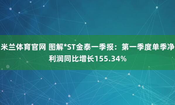 米兰体育官网 图解*ST金泰一季报：第一季度单季净利润同比增长155.34%